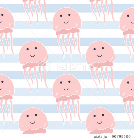 pink jellyfish wallpaper