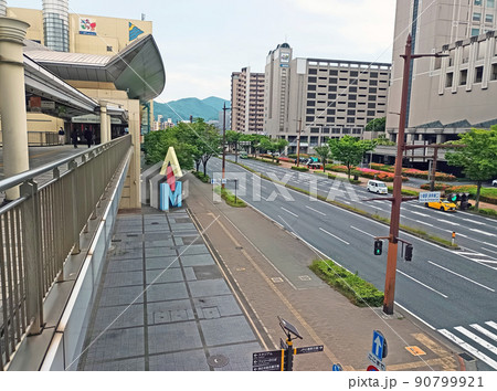 北九州市小倉駅北側の市街地風景 北九州市小倉駅北側の市街地風景 90799921