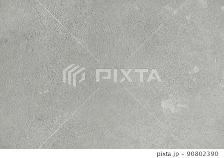 Cement concrete wall background. Gray stone texture and untreated wall surface before finishing. 90802390