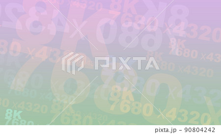 背景素材　テクスチャー　サイバー空間　仮想世界　メタバース　スーパーハイビジョン　8k　解像度 90804242