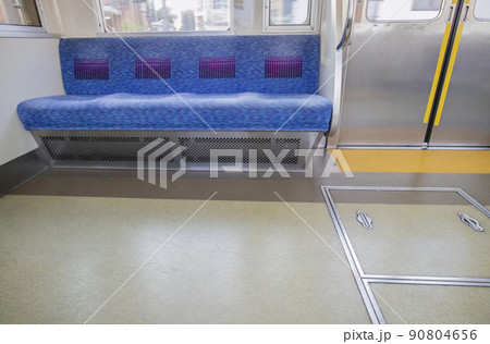 座席 車内 電車内 京王井の頭線 井の頭線 電車 座席 車内 電車内 京王井の頭線 井の頭線 電車 90804656