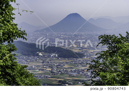 こんぴらさん　金刀比羅宮奥社からの眺め　香川県琴平町 90804743