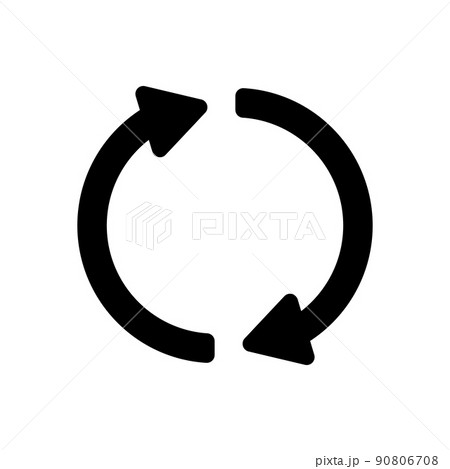 回転する矢印 リロード,リサイクル 回転する矢印 リロード,リサイクル 90806708