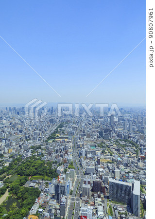 大阪の都市風景 天王寺~谷町筋を北へ 大阪の都市風景 天王寺~谷町筋を北へ 90807961