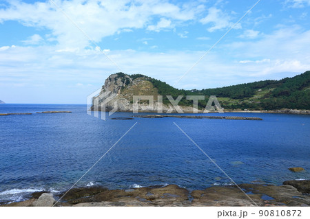 済州島 楸子島 海 90810872