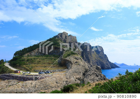 済州島 楸子島 海 90810890