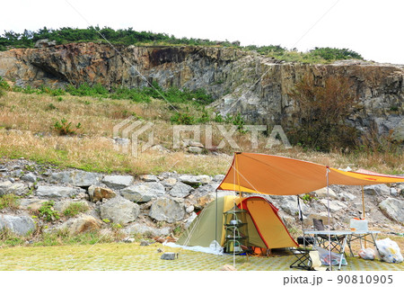 済州島 楸子島 奇岩 90810905