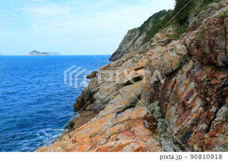 済州島 楸子島 海 90810918