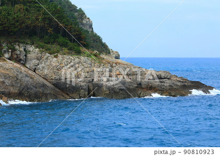 済州島 楸子島 海 90810923