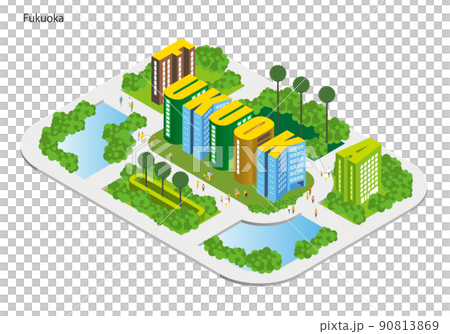 用字母表製作的城市名稱。有趣的城市景觀和生活風景。人們可以明亮地生活的建築和城市規劃。 用字母表製作的城市名稱。有趣的城市景觀和生活風景。人們可以明亮地生活的建築和城市規劃。 90813869