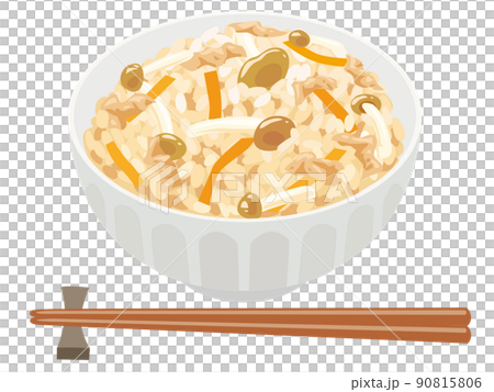 炊き込みご飯 炊き込みご飯 90815806