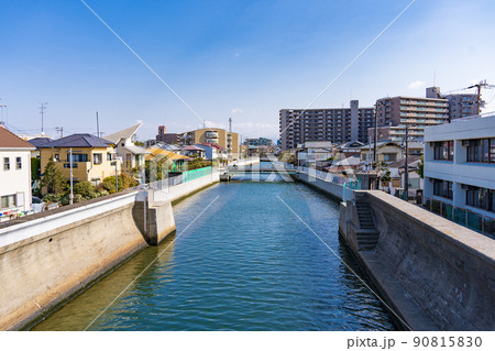 大阪府高石市　芦田川河口付近 90815830