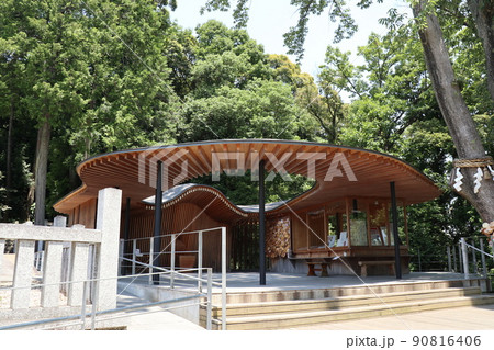 別名サッカー神社と呼ばれる「足王社」がある白山宮（愛知県日進市） 90816406