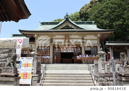 別名サッカー神社と呼ばれる「足王社」がある白山宮（愛知県日進市） 90816418