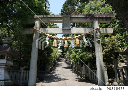 別名サッカー神社と呼ばれる「足王社」がある白山宮（愛知県日進市） 90816423