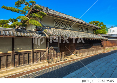 広島　竹原の町並み 90819585