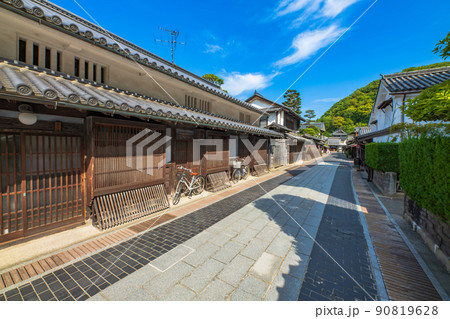 広島　竹原の町並み 90819628