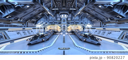 宇宙船格納庫 90820227