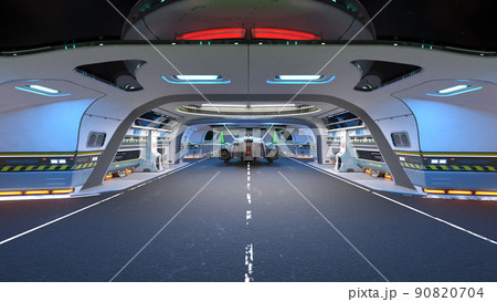 宇宙船格納庫 90820704
