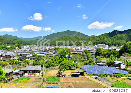 下仁田町/下仁田小中学校~下仁田厚生病院方面を望む(群馬県下仁田町)【2022.5】 下仁田町/下仁田小中学校~下仁田厚生病院方面を望む(群馬県下仁田町)【2022.5】 90821257