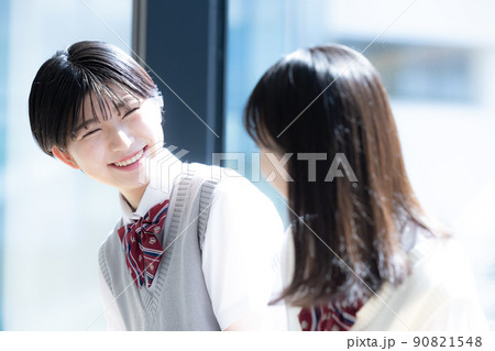 女子高校生のポートレート 撮影協力「LINK FOREST」 女子高校生のポートレート 撮影協力「LINK FOREST」 90821548