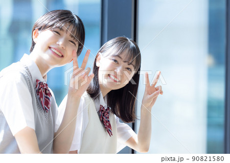 女子高校生のポートレート 撮影協力「LINK FOREST」 女子高校生のポートレート 撮影協力「LINK FOREST」 90821580