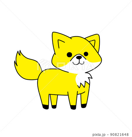 simple fox illustration