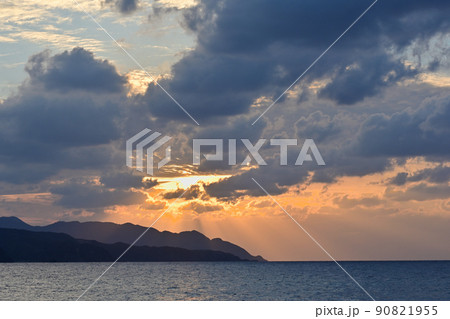 大浜海浜公園の夕景 90821955