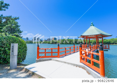 《福岡県》大濠公園_浮見堂 90822646