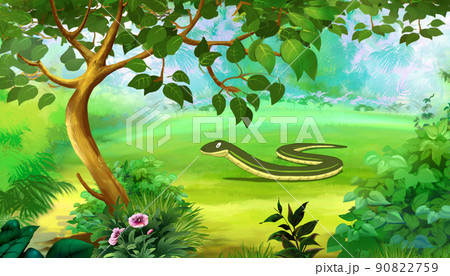 Slow Worm Limbless Lizard. 90822759