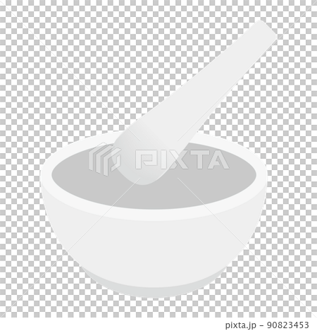 乳鉢と乳棒のイラスト 90823453
