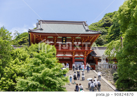 鶴岡八幡宮　大階段 90824870