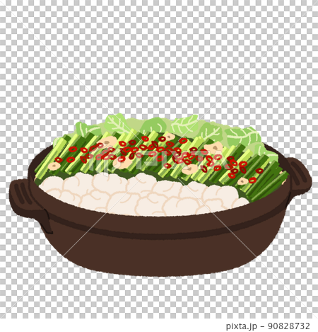Illustration of motsu-nabe 90828732