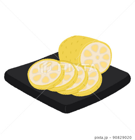 からしれんこんのイラスト からしれんこんのイラスト 90829020