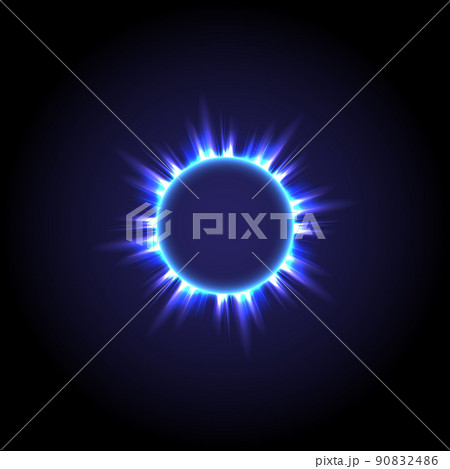 Glowing circle. Sunshine, Light , ray and sparking ring. Colorful tunnel. Bright border. Blue flame magic portal. Luminous electron and glint swirling. Fireworks model Glowing circle. Sunshine, Light , ray and sparking ring. Colorful tunnel. Bright border. Blue flame magic portal. Luminous electron and glint swirling. Fireworks model 90832486