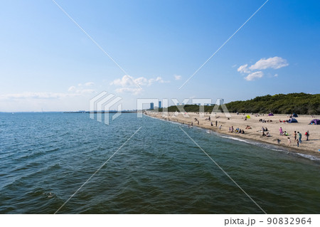 千葉市美浜区 GWで賑わう稲毛海浜公園、いなげの浜 千葉市美浜区 GWで賑わう稲毛海浜公園、いなげの浜 90832964