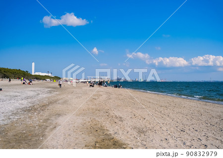 千葉市美浜区 GWで賑わう稲毛海浜公園、いなげの浜 千葉市美浜区 GWで賑わう稲毛海浜公園、いなげの浜 90832979