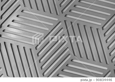 Pattern Grey Abstract Geometric Contemporary Interior Wall Design Architecture Decoration Texture Background 90834446