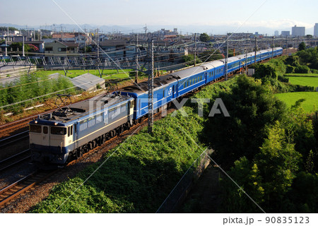 寝台急行銀河　EF65 1100号機   2007年8月12日撮影 90835123