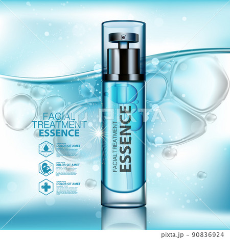 Facial Treatment Essence Skin Care Cosmetic. Facial Treatment Essence Skin Care Cosmetic. 90836924