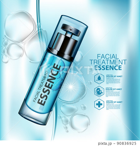 Facial Treatment Essence Skin Care Cosmetic. Facial Treatment Essence Skin Care Cosmetic. 90836925