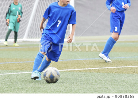 サッカー フットボール スポーツ サッカー場 試合 イメージ素材 サッカー フットボール スポーツ サッカー場 試合 イメージ素材 90838268