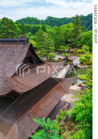 新緑の虎渓山永保寺〈岐阜県多治見市〉 新緑の虎渓山永保寺〈岐阜県多治見市〉 90839893