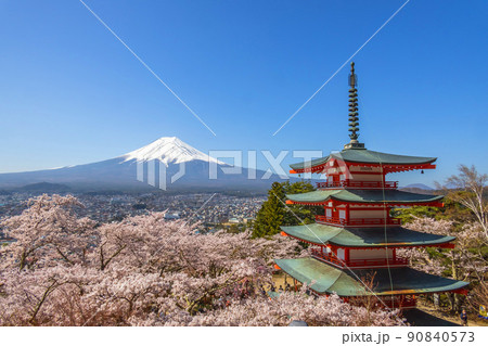 富士山頂　fujiyama japan world heritage 90840573