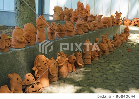 はにわの館　さきたま古墳公園　埼玉古墳群　前方後円墳　円墳　 90840644