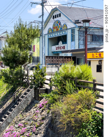 うだつの町並み近くにある劇場＠徳島・脇町 90841097
