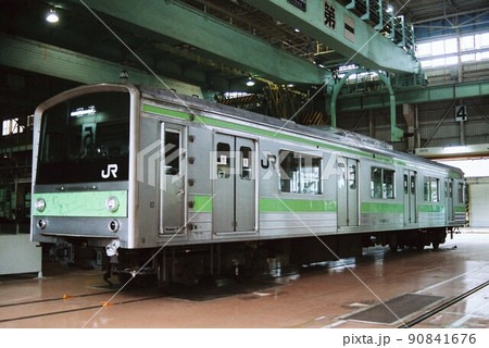 車両工場に留置される山手線の205系 90841676