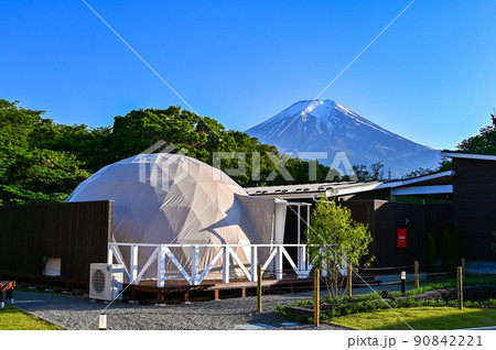 富士山の見えるグランピング 90842221