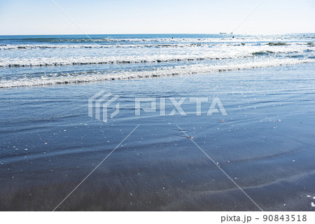 茨城県　大洗サンビーチ海水浴場 90843518