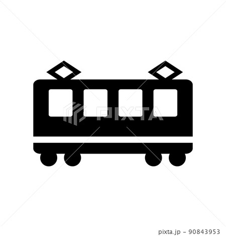 電車のアイコン 90843953